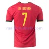 Maillot de Foot Belgique Kevin De Bruyne 7 Domicile UEFA EURO 2020